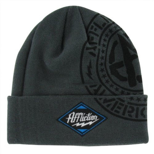 Шапка Affliction Platinum Tri Anarchy Beanie купить